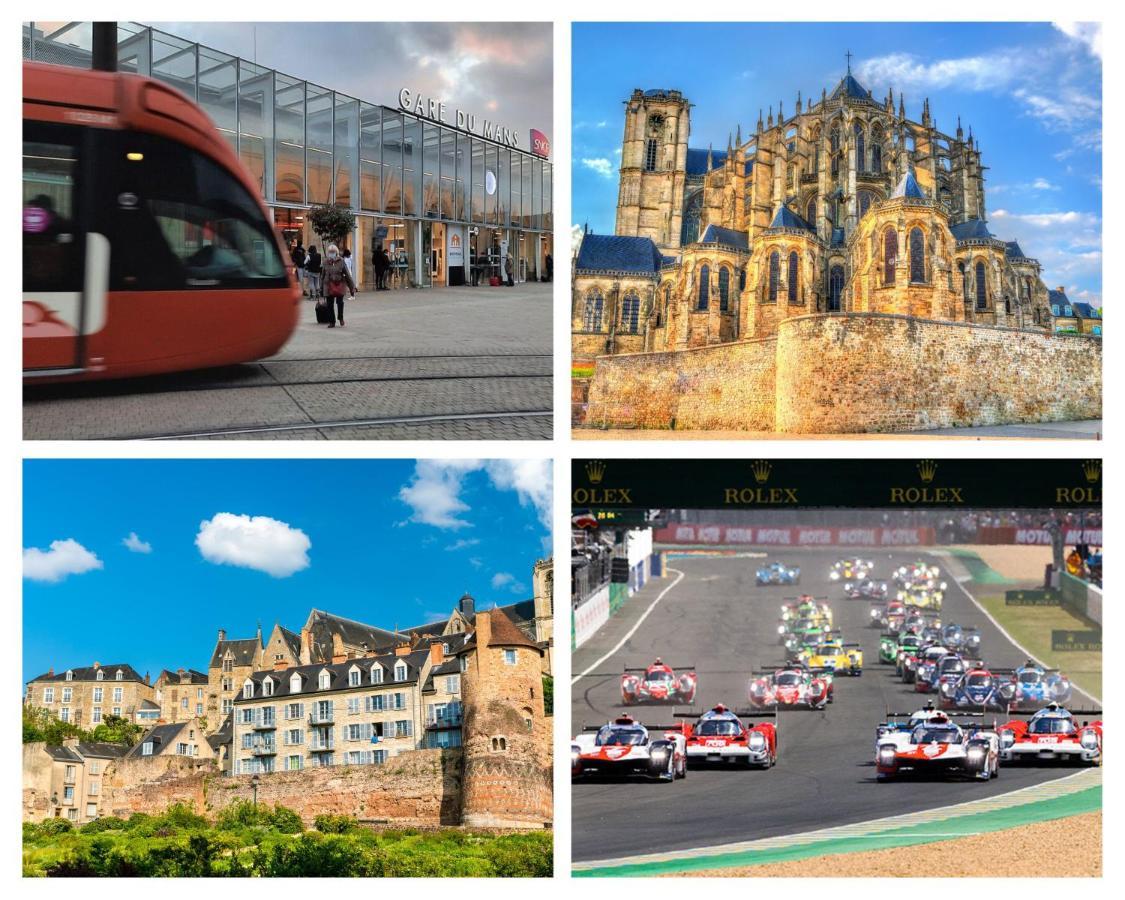 L'Appart K-Shmire- Cosy Et Spacieux, 4 Pers Le Mans Luaran gambar